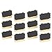 Juvale Set of 12 Mini Chalkboard Signs Stand - Chalkboard Place Cards Message Board Weddings, Table Top Numbers, Food Signs, Kids' Crafts Event Decoration, 3.5 x 2.25 x 0.63 inches