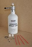 Gino Development 03-0828 Reusable Refillable Multipurpose Aerosol Spray Bottle and Spray Tip Set, 16 oz