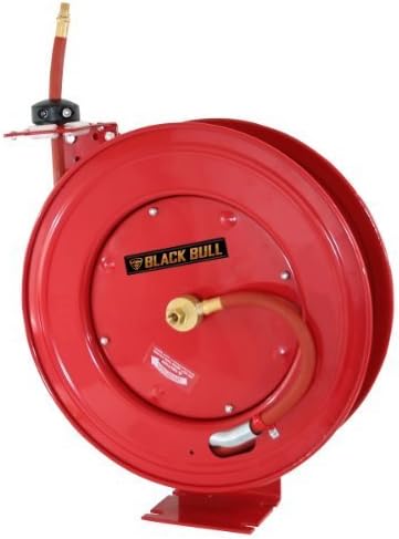 Black Bull AHAR50 50-Feet Retractable Air Hose Reel with Auto Rewind by Black Bull
