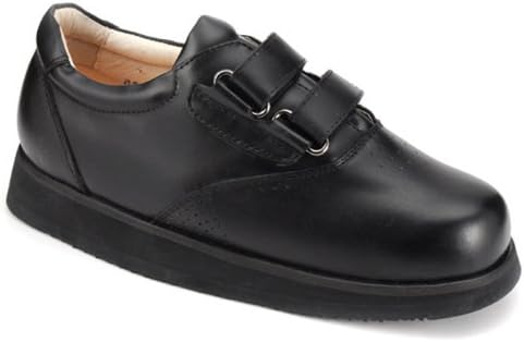 Apis Mt. Emey 9301-C Women's Therapeutic Extra Depth Charcot Shoe: Black 15 X-Wide (3E) Velcro