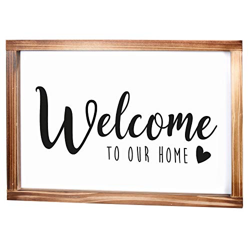 to Our Home Sign Rustic Farmhouse Decor for the Home Sign
