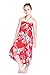 Girl Hawaiian Halter Dress in Hibiscus Red Size 6