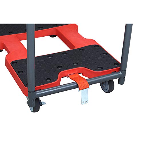 image for Wonlink Rolling Flatbed Cart Hand Platform Truck ， Push Dolly for Lo