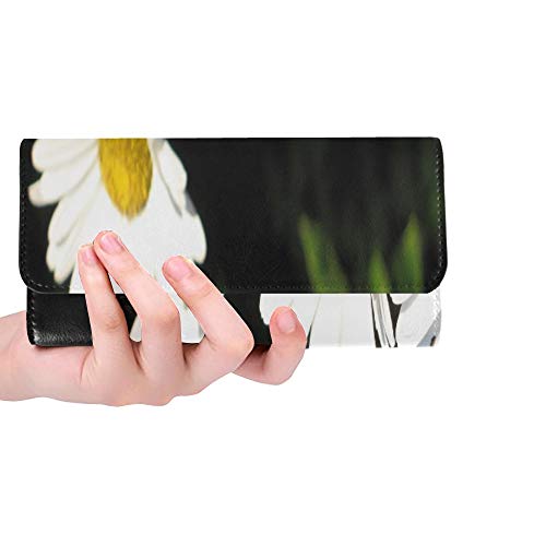 Unique Custom Easter Holidays Chick Egg Spring Card Easter Eggs Women Trifold Wallet Long Purse Credit Card Holder Case Handbag