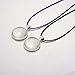 Megrocle 50 Pieces Glass Dome Cabochons Clear Round Cabochons Tiles, Non-calibrated Round, 25 mm/ 1 Inch ,for Photo Pendant Craft Jewelry Making