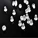 Freedi 100 Pcs Clear Rubber Bullet Clutch Safety Earring Backs and Backings Plastic