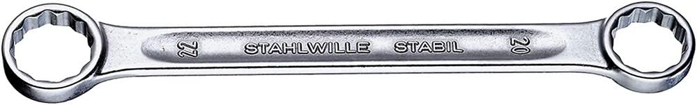Stahlwille 41052732 STABIL 21 Double Ended Ring Spanner, 27 mm x 32 mm Opening, 320 mm Length, Pack of 5