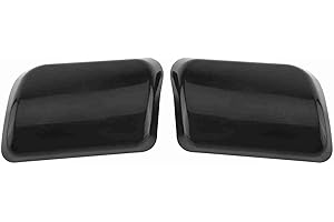 1 Pair Font Bumper Headlight Washer Nozzle Cover C for XC90 2003 2004 2005 2006 30698209 30698208