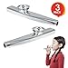ArtCreativity 4.75 Inch Metal Kazoo - Set of 3 - Fun Humming Musical Instrument for Kids and Adults - Durable Music Toys - Cool Birthday Favors, Party Noisemakers Supplies, Goody Bag Fillers