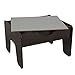 KidKraft 2-in-1 Activity Table with Board (Gray/Espresso) - Limited Edition