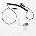 Buwico 3.5mm Listen/Receive Only Covert Acoustic Tube Earpiece Headset for Two Way Radio Speaker Mic Microphone