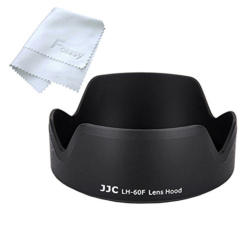 JJC LH-60F Dedicated Bayonet Lense Hood, Compatible with Canon EF-M 18-150mm f/3.5-6.3 is STM Lens/RF-S 18-150mm F3.5-6.3 is STM, EW-60F Replacement, RFS 18-150mm Hood; EF M 18 150mm Shade