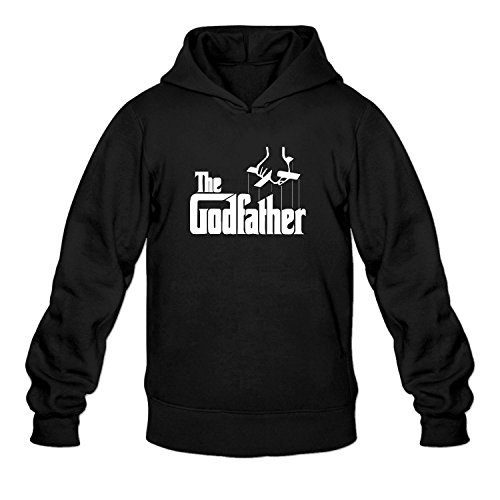 Men's The Godfather Athletic Hooded Pullover Hoodies black
