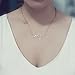 SHINYSO 18K Rose Gold Plated Forever Love Stainless Steel Cardiogram Heartbeat Short Paragraph Necklace