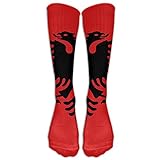 Classical Flag Of Albania Knee High Sock
