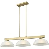 Z-Lite 152MGLD-DWL14 Cobalt Pendant, 3-Light 300 Total Watts, Modern Gold