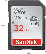 SanDisk Ultra SDHC UHS-I Card 32GB - U1 Class 10, 120MB/s view 2
