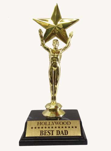 dad of the year trophy