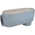 Sigma Electric, Gray Sigma Engineered Solutions ProConnex 02-55642LB Rigid Type Lb Body 3/4-Inch Conduit Fitting, 1-Pack, Size