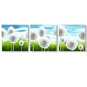 Canvas Wall Art Beautiful Flowers Collections...