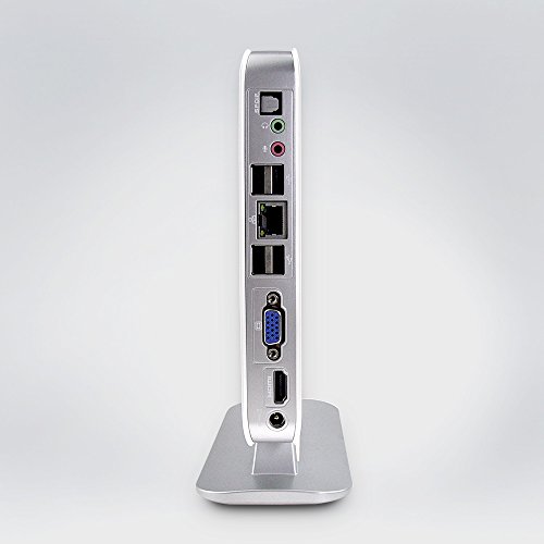 min pc barebones Qotom-Q135 AMD E350D Dual Core 1.6GHz 8G RAM 64G SSD NO WIFI white caseÂ£Â¬Plastic,1Gigabit Lan