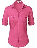 Junior Size Sheer Thin Lightweight Side Ribbed Panel Basic Button Down Shirts