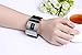 Casual Silver Watches for Men Women Fashion Design Wrist Watch & Unique Cool Analog Watch with Comfortable Cloth Band