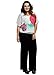 Stylzoo Women's Plus Size Curve Soft Comfortable Palazzo Stretch Knit Pants Thick 250 GSM Fabric Regular 1X 29 inch Inseam Modal from Beech Trees 1X 29 inch Petite Black