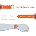 Women's Analog Wrist Watch, Aposon Stylish Dress Casual Quartz Watch Unique Lady Wristwatch with PU Leather Band Luminous Hands Water Resistant - Orange
