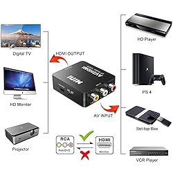 DIGITNOW! RCA to HDMI, AV to HDMI