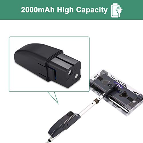 4 Sweeper+Battery+Replacemet+Compatible+Upgraded