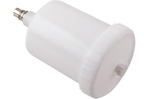 Replacement Plastic HVLP Paint Cup Pot Designed To Fit For SATA Spray Connector And Jet Paint Sprayer Models Including For A4