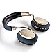 Bowers & Wilkins PX Wireless Over-Ear Headphones (Factory , Gold/Navy)(Renewed)