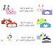 Kids Headphones Children Girls Boys Teens Volume Limiting Foldable and Durable Headphone Headband for School, Home and Travel (White)