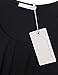Tunics For Women To Wear With Leggings, Messic Womens Scoop Neck Knitted Blouse Top Black,Large