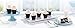 Baker's Advantage - 5176873 Baker's Advantage Fillables 2-Piece Non-Stick Cake Cone Pan, Set of 1, Gray