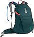 CamelBak Women's Helena 20 Crux Reservoir Hydration Pack, Deep Teal/Hot Coral, 2.5 L/85 oz