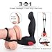 PHANXY® 3 in 1 Remote Controlled Vibrating Prostate Massager/Vibrator with Cock Ring and Ball Loop 9 Speeds G Spot Vibrator Waterproof Anal Sex Toy for Men Women and Couples