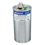 BOJACK 70+5uF 70/5MFD ±6% 370V/440V CBB65 Dual Run