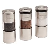 Cuisinart CSS-33 Magnetic Grilling Spice Set, Silver