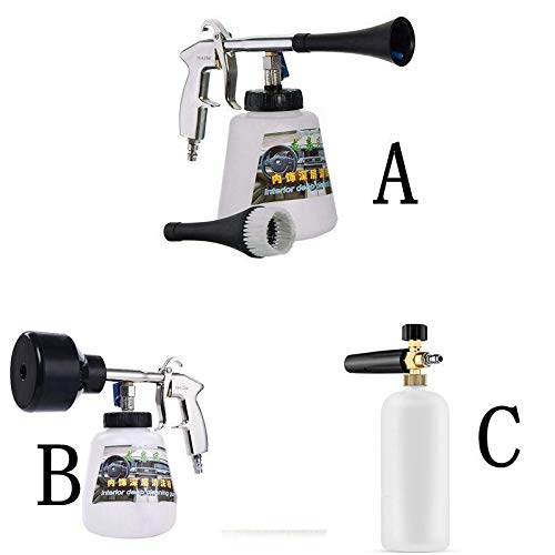 Leegoal Car Cleaning Gun, High Pressure Car Interior Washing Gun with Cleaning Nozzle Sprayer