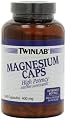 Twinlab Magnesium 400mg Capsules, 240 Count (Pack of 4)