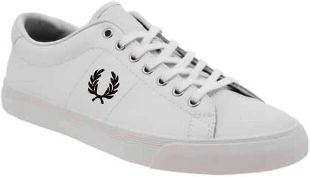 fred perry underspin leather trainers
