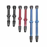Tubeless Valve Stem - Super Light Alloy - Pair - Choose Color/Size