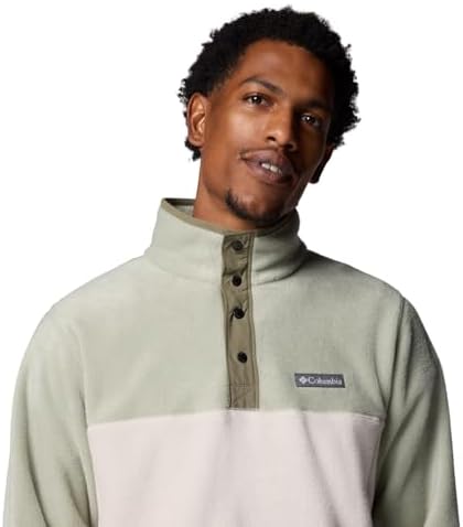 Men's Steens Mountain Half Snap 2, Fleece Pull Over, Dark Stone/Safari, L