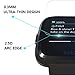 Fitbit Versa Screen Protector,Waterproof 9H Tempered Glass Screen Protector for Fitbit Versa Smart Watch [2.5D Round Edge][Anti-Scratch] [No-Bubble][ 3-Pack ]