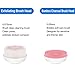 Facial Cleansing Brush, 3D Sonic Vibrating Waterproof Face Cleaner with Wireless Charging Base, 2 Brush Heads with 4 Modes, Gentle Exfoliating, Removing Blackhead, Massaging for Skin Deep Cleaning