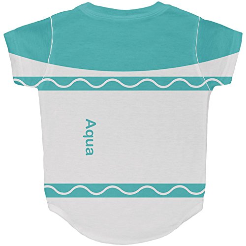 Halloween Marker Costume Aqua Blue All Over Baby One Piece - Image 3