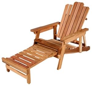 Amazon.com: Ultimate Adirondack Chair with Adjustable Back ...
