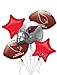 Arizona Cardinals Football Balloon Bouquet- NFL Team Party Supplies Set